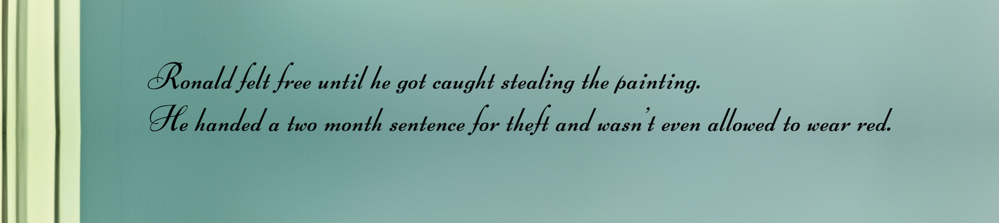 RONALD & MUSEUM #9 - A3 Poster