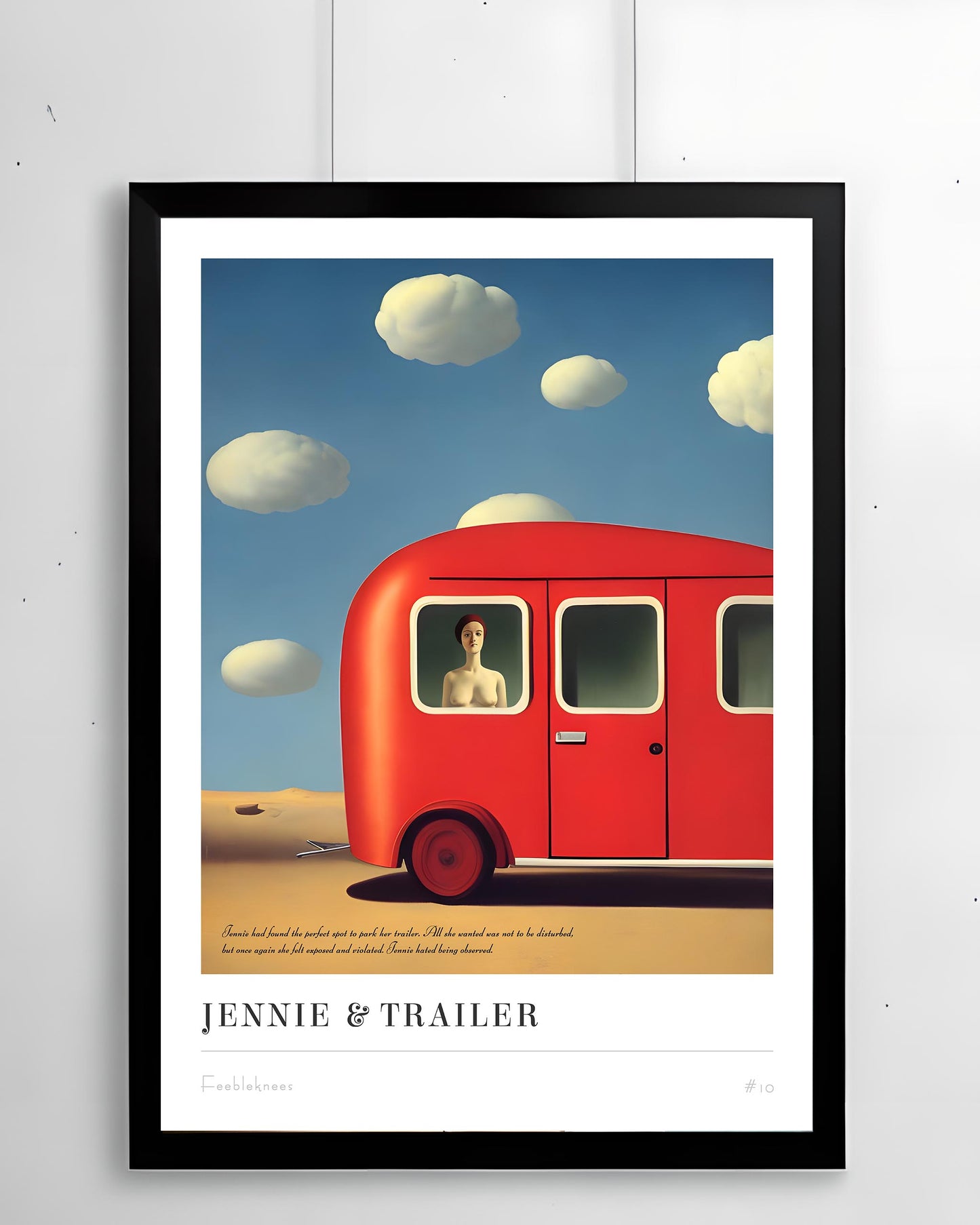 JENNIE & TRAILER #10 - A3 Poster