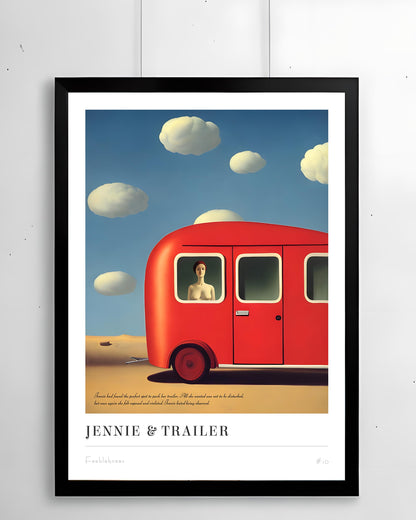 JENNIE & TRAILER #10 - A3 Poster