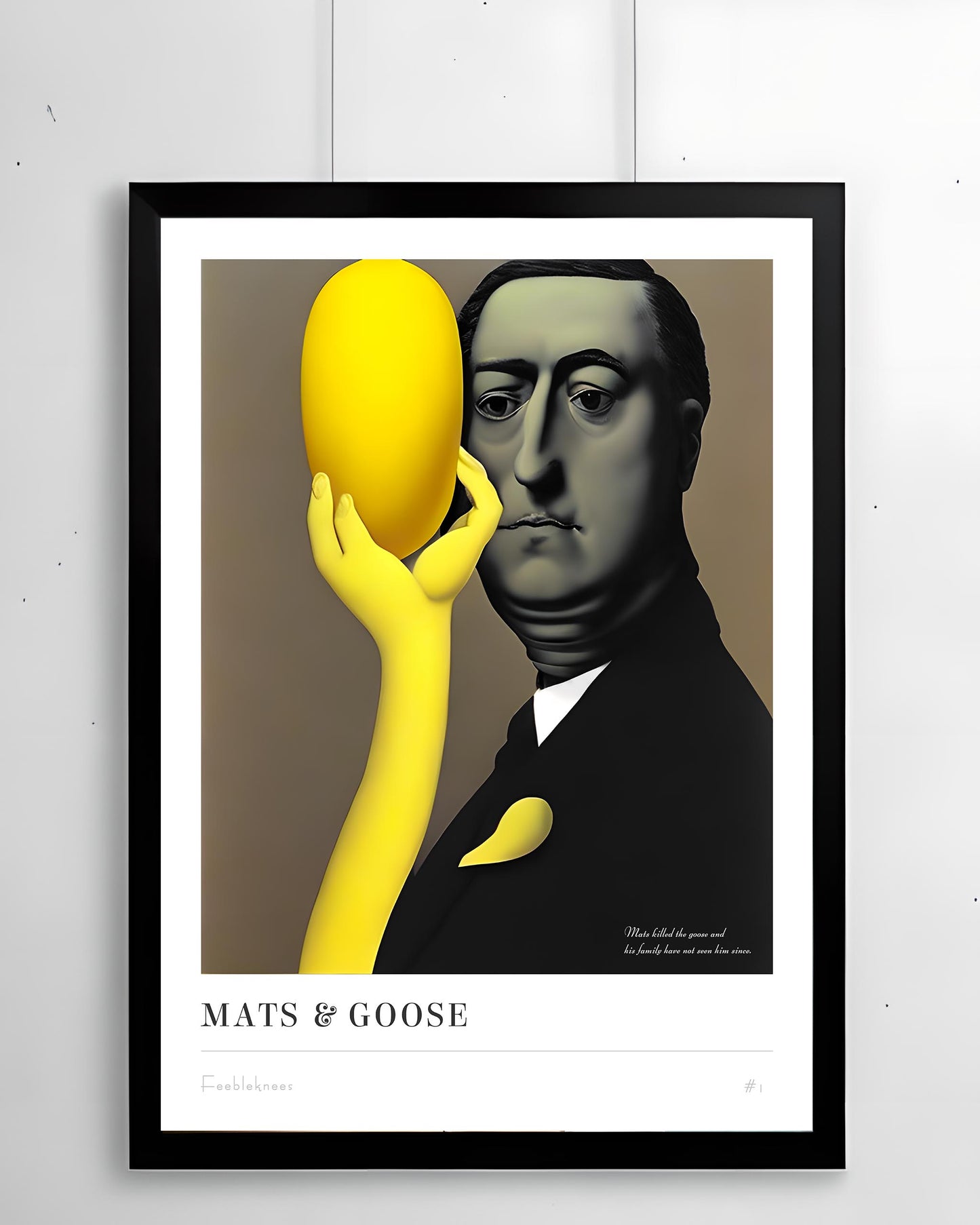 MATS & GOOSE #1 - A3 Poster