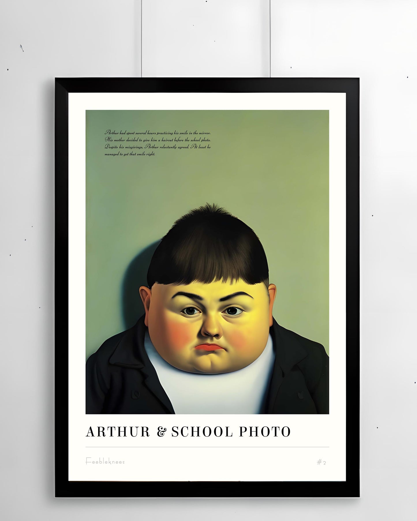 ARTHUR & SCHOOL PHOTO #2 -  A3 Poster