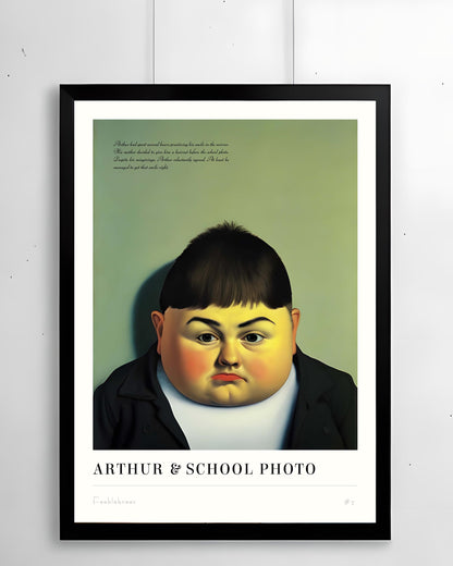 ARTHUR & SCHOOL PHOTO #2 -  A3 Poster