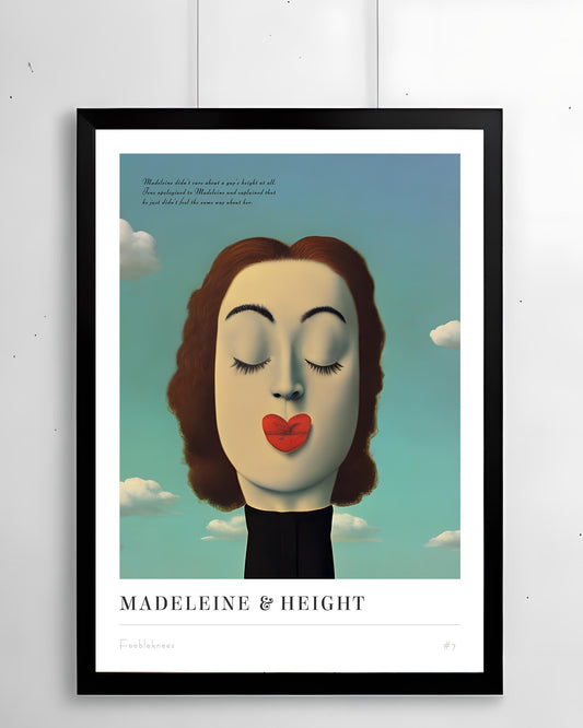 MADELEINE & HEIGHT #7 - A3 Poster
