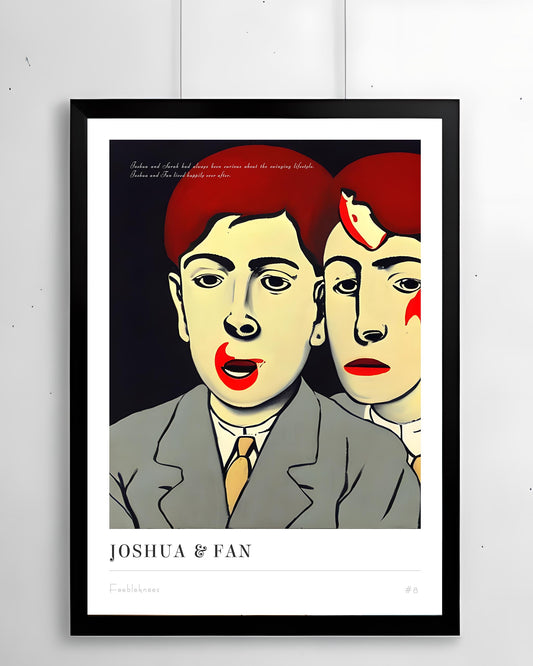 JOSHUA & FAN #8 - A3 Poster