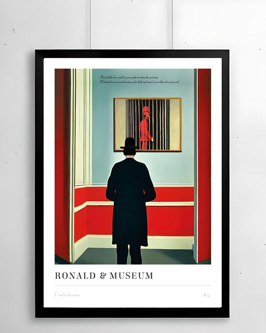RONALD & MUSEUM #9 - A3 Poster
